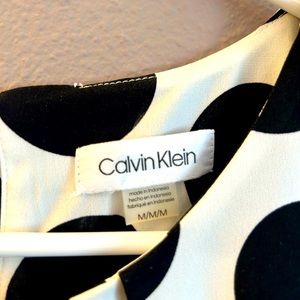 Cute Calvin Klein “silk” shell !